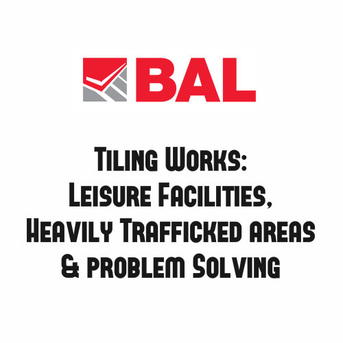 Tiling Works: Leisure Facilities, Heavily Trafficked Areas & Problem Solving